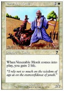 Venerable Monk x4 - 7th Edition - NM-Mint, English - 7th Edition