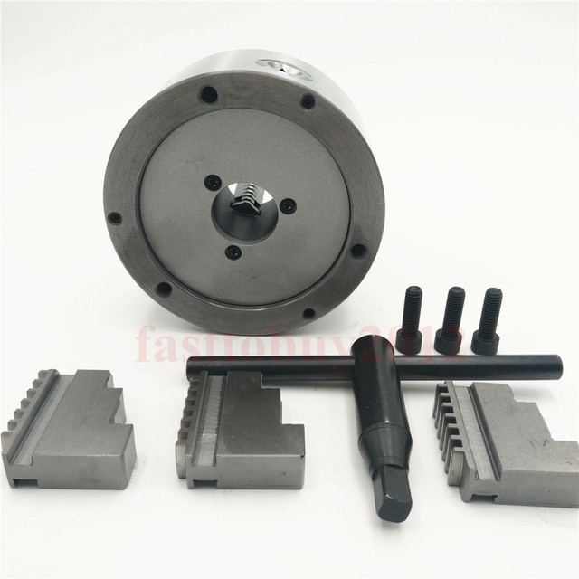 Clamping Lathe Chuck 5" 125mm 3 Jaw SelfCentering Hardened Steel for