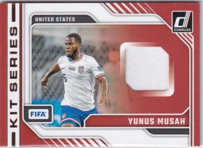 Panini Donruss 2024-25 No. KS-YM Yunus Musah Jersey Patch