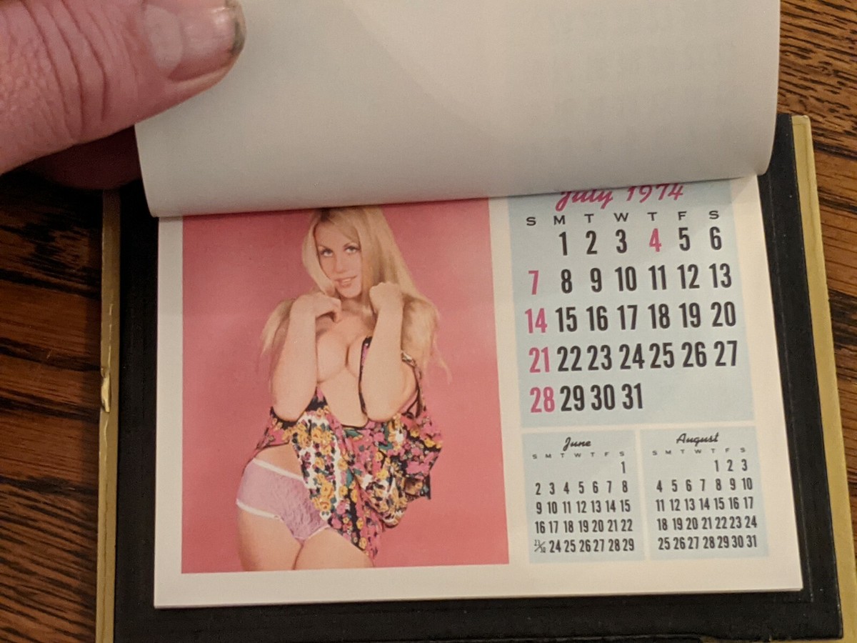 ウイグル風俗水彩画帖 Vintage 1974 Form Tools Pin Up Girl Nudes Calendar - Paramount, CA