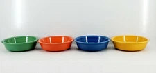 set 4 -19 OZ MEDIUM CEREAL BOWL meadow poppy lapis daffodil 6 7/8" FIESTA new