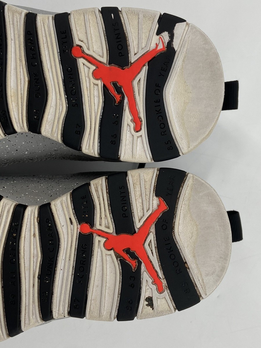 Jordan 10 Retro Cement 2018‎ (310805062) Men\'s Size 8 Jordan 10 Retro Cement 2018 (310805062) Men main image 3