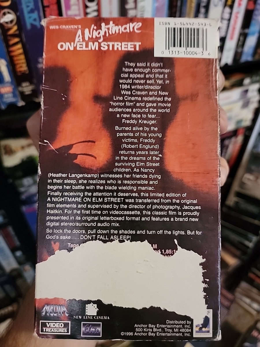 その他 Nightmare Bay [VHS] A Nightmare On Elm Street 1984 VHS Rare Hard To Find Limited