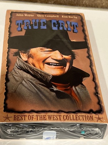 NIB Vintage John Wayne True Grit VHS Paramount Pictures Brand New Unopened - Picture 3 of 9