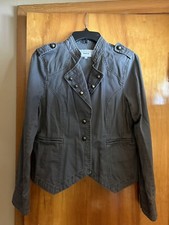 Sanctuary Surplus Utility Button Jacket Gray L