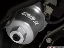 ECS -  Billet Aluminum Oil Filter Housing Kit - Silver Anodized -