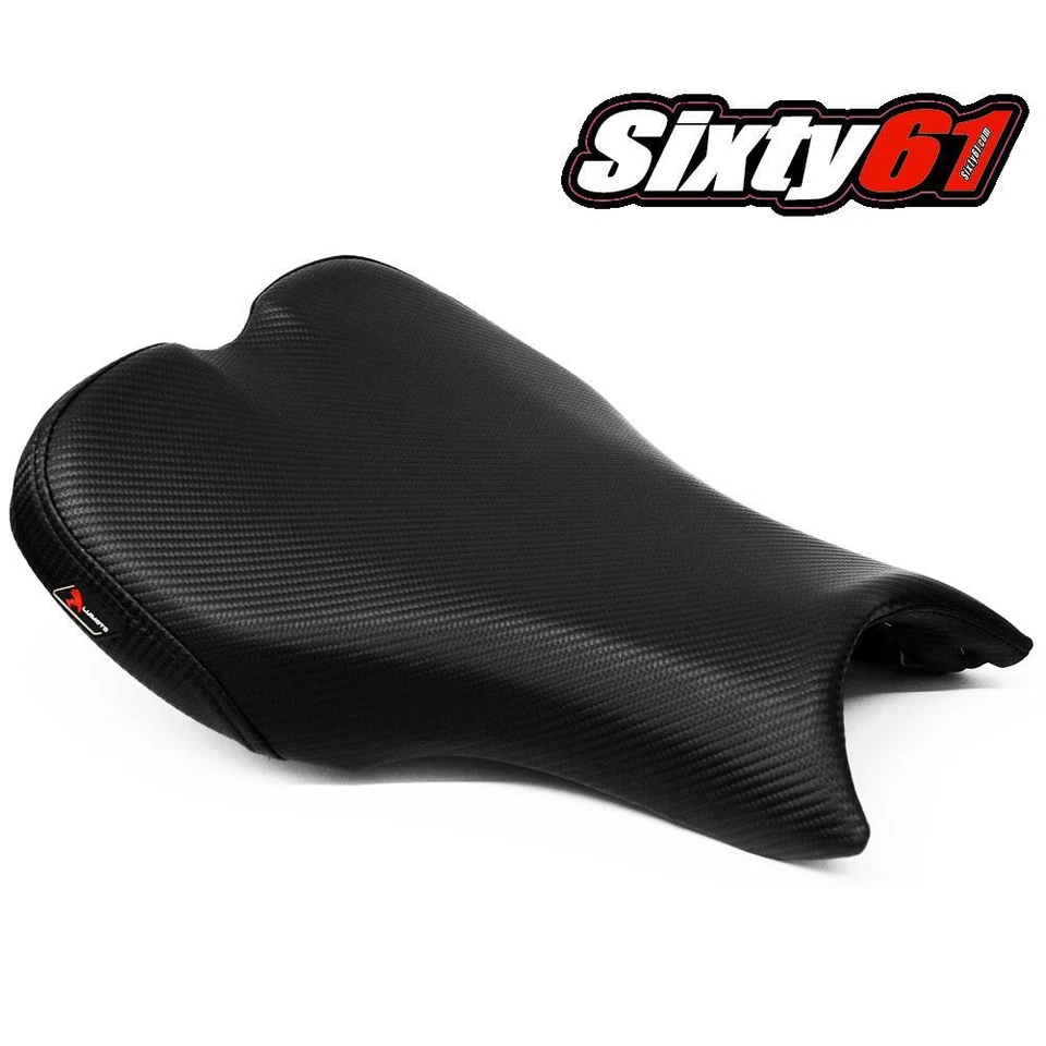 Triumph Daytona 675 Seat Covers 2006-2010 2011 2012 Luimoto Front Rear Black - Imagem 2 de 4
