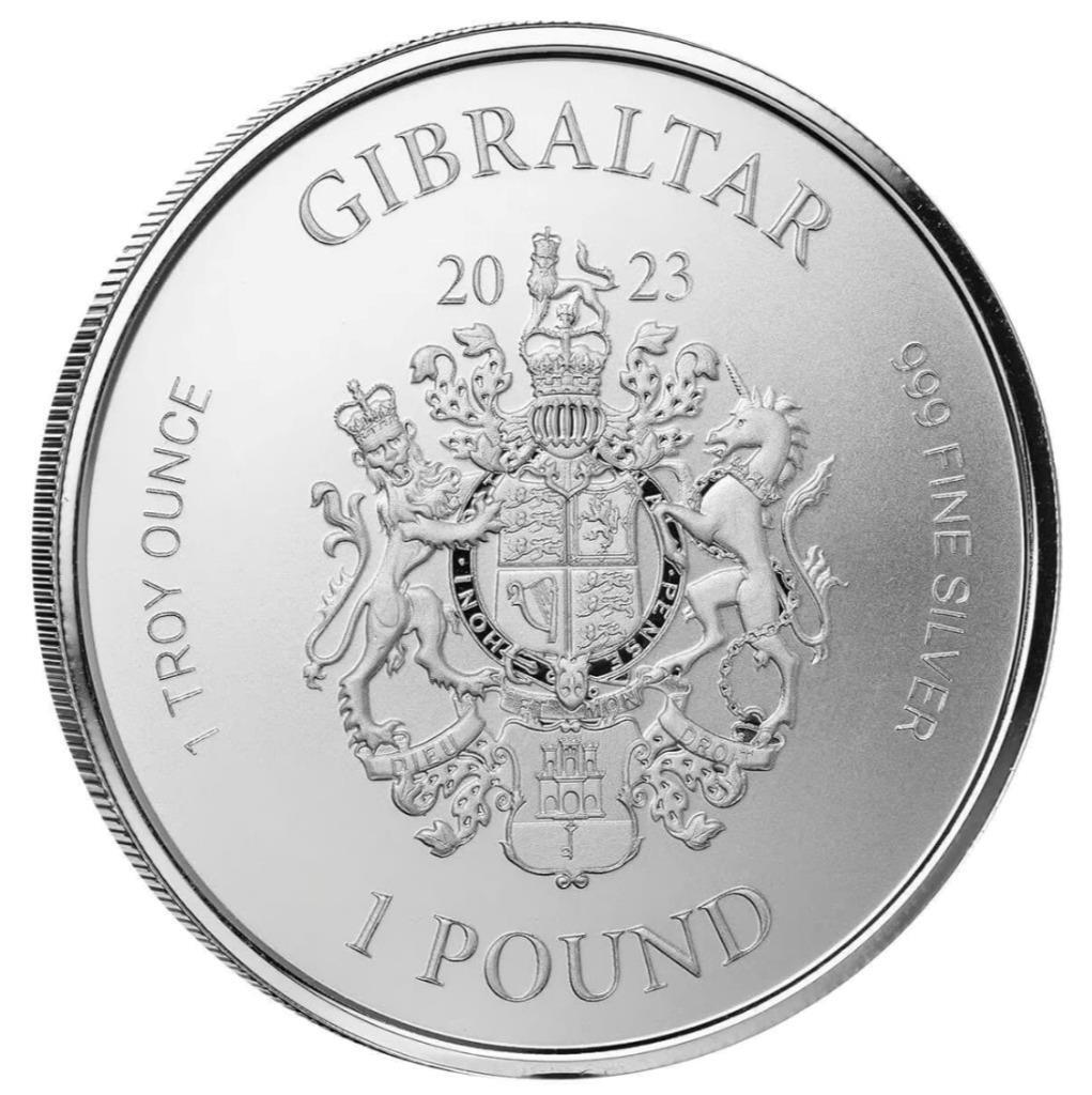 2023 1 oz Gibraltar Lady Justice .999 Silver Coin BU #A601 | eBay