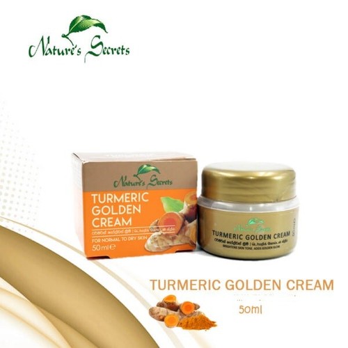 Nature's Secret Turmeric Golden Cream Bright Skin Golden Glow Curcuma