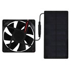 Solar Powered Fan for Outdoor Campin Small Solar Fan with Solar Panel Fan N6I7