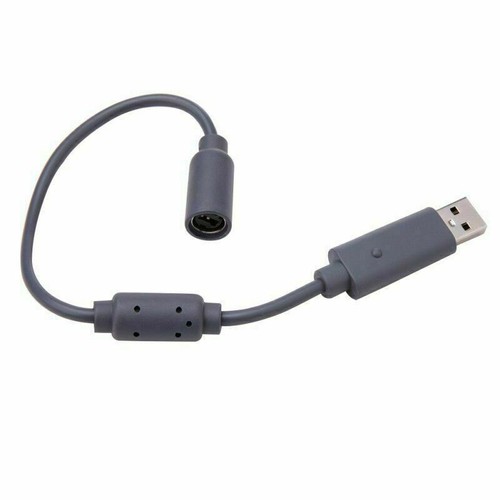 USB Breakaway Dongle Cable Cord Adapter For Microsoft Xbox 360 Wired Controller - Picture 3 of 12