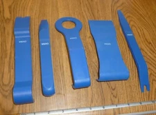 5 Piece BOJO PLASTIC PRY / SCRAPER TOOLS (Aviation)