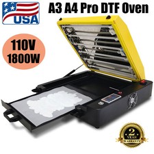 12.5in x 17in DTF Oven A3 A4 DTF Curing Oven for Transfer Film DTF Sheet