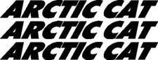 Arctic Cat Atv Snowmobile 3 Decal Vinyl Sticker Set Arctic Cat Atv Snowmobile 3 Decal Vinyl Sticker Set