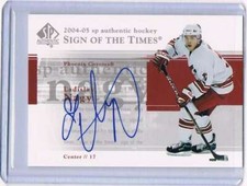 2004-05 Upper Deck SP Authentic Sign of the Times #STLN Ladislav Nagy NM-MT Auto