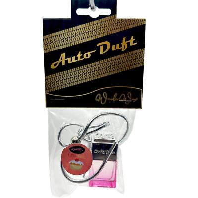 WonderWax  Auto Duft Quadratisch pink-gold 8 ml Lufterfrischer mit Duftauswahl