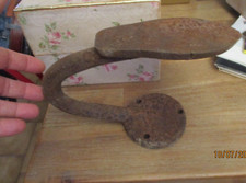 Ancienne Enclume d'établi de Cordonnier ancien Outil Cordonnerie ou Ferronnier