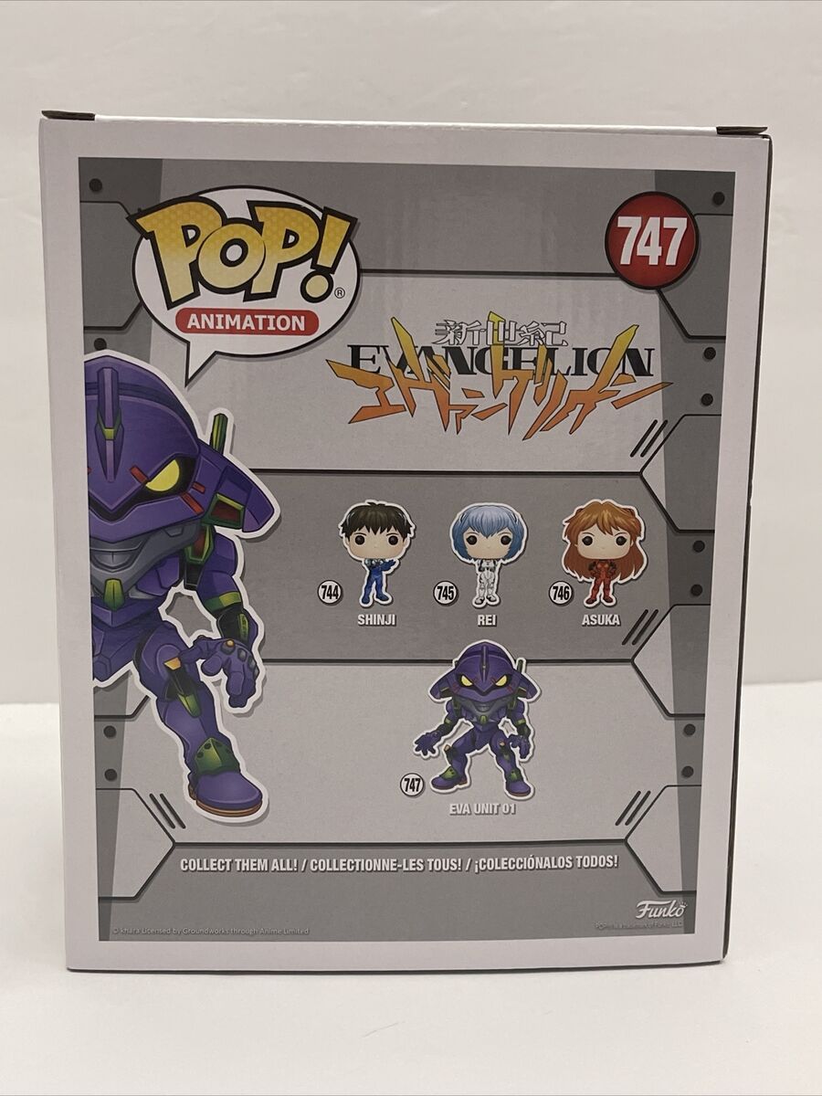 【Funko POP! 】エヴァンゲリオン、4点セット Funko Pop Evangelion Set De 4 Eva 01 & Azuka & Rei & Shinji