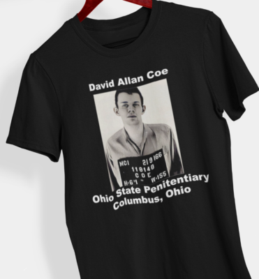 David Allan Coe Mugshot T- Shirt Size S-4XL NL2579 | eBay