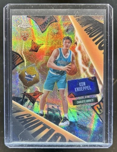 2025 Topps Chrome Kon Knueppel Base (RAW)