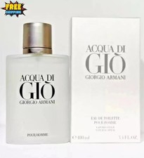 Giorgio Armani Aqua Di Gio Men's 3.4 oz EDT Brand New.. Sealed