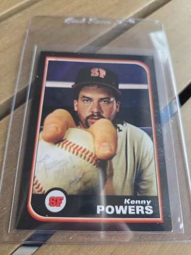 2009 HBO Eastbound & Down PROMO KENNY POWERS Baseball Card #19 SF Giants - Picture 2 of 3