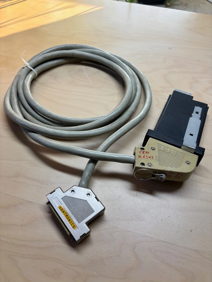 K6313 Centronics Interface mit Druckerkabel für Robotron K63XX 9-Nadel Drucker