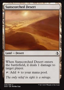 Sunscorched Desert - 249 - Common - Amonkhet
