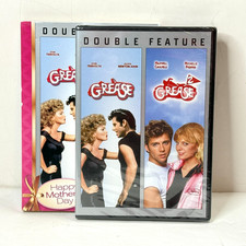 Grease / Grease 2 Double Feature 1977  2013 SEALED BUY 2 GET 2 FREE DVD 