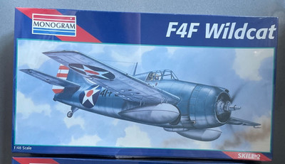 Monogram 5220 F4F Wildcat 1:48 Scale Model Kit 1/48 Revell