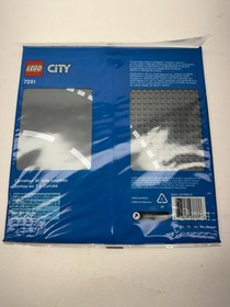 LEGO CITY: T-Junction & Curved Road Plates (7281)-Brand New In Factory Sealed
