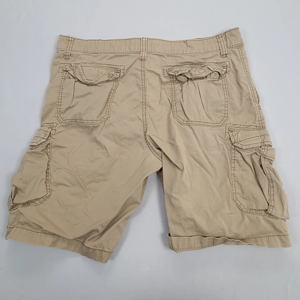 Pantalones Cortos Union Bay Para Hombre 34 Beige Carga Informal Utilitario Clásico Duradero Cómodo Foto 2 de 4