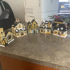 Steeler Christmas Village
