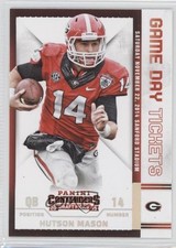 2015 Panini Contenders Draft Picks Game Day Tickets Hutson Mason #52 2c8