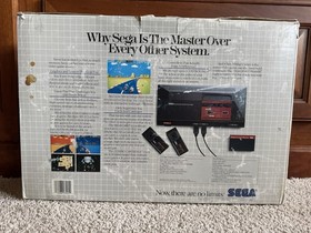 Vintage Base-SEGA MASTER SYSTEM Bundle-Console/Hang-On & Astro Near CIB TESTED!