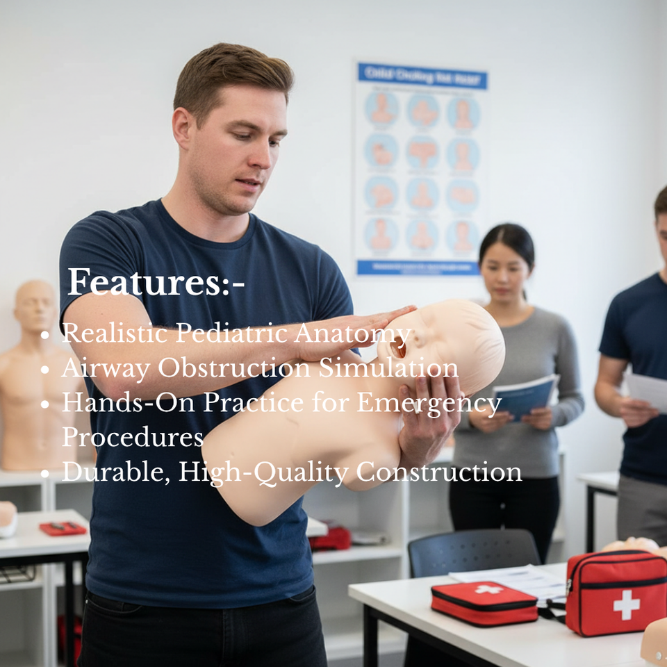Child Choking First Aid Training Model | Pediatric Airway Obstruction ...