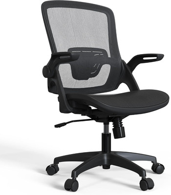 Ergonomic Mesh Office Chair with Adjustable Lumbar Support and Flip Up Arms