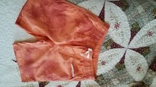 New GAP Kids Shorts medium sz 8 Elastic Drawstring Pockets Pull On Cotton Orange