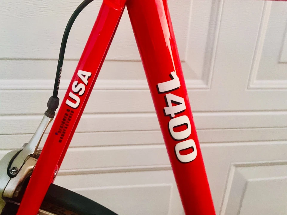 Trek 1400 Made in USA Aluminum 1990's 62cm frame PRISTINE CONDITION - Image 3 of 4