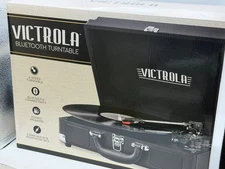 Victrola VSC-550BT-BK 3-Speed Stereo Turntable BLUETOOTH - Black NEW IN BOX