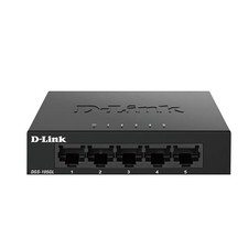 Dlink DGS105GL Ethernet Switch 5 Ports Gigabit QoS