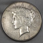 1925-S Peace Silver Dollar VF  Melt Value $61.83