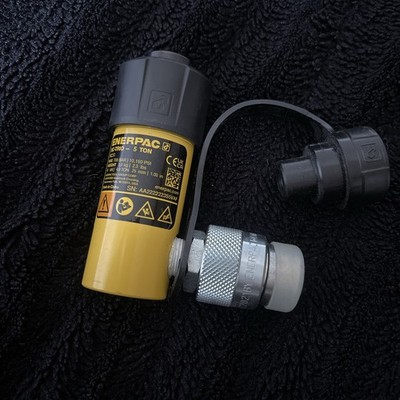 Enerpac RC 51 Trio Hydraulikzylinder einfachwirkend 5 Tonnen Kapazität 1'' Hub