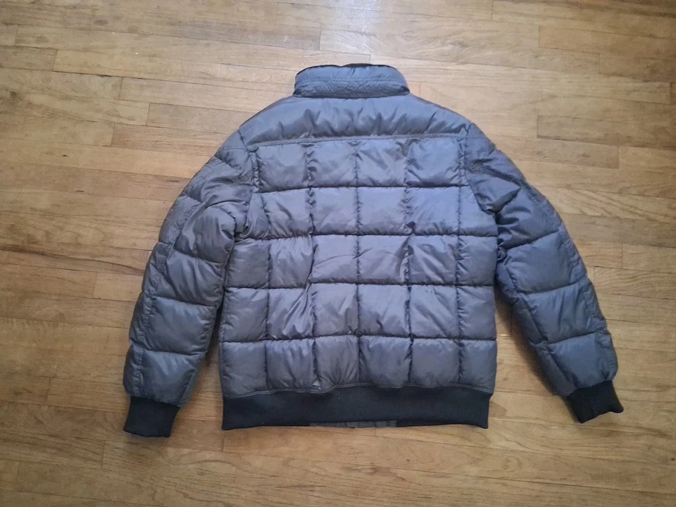 Chaqueta South Pole Y2k Cremallera Completa Negra Rn 82628 Puffer Para Hombres XL Foto 2 de 4