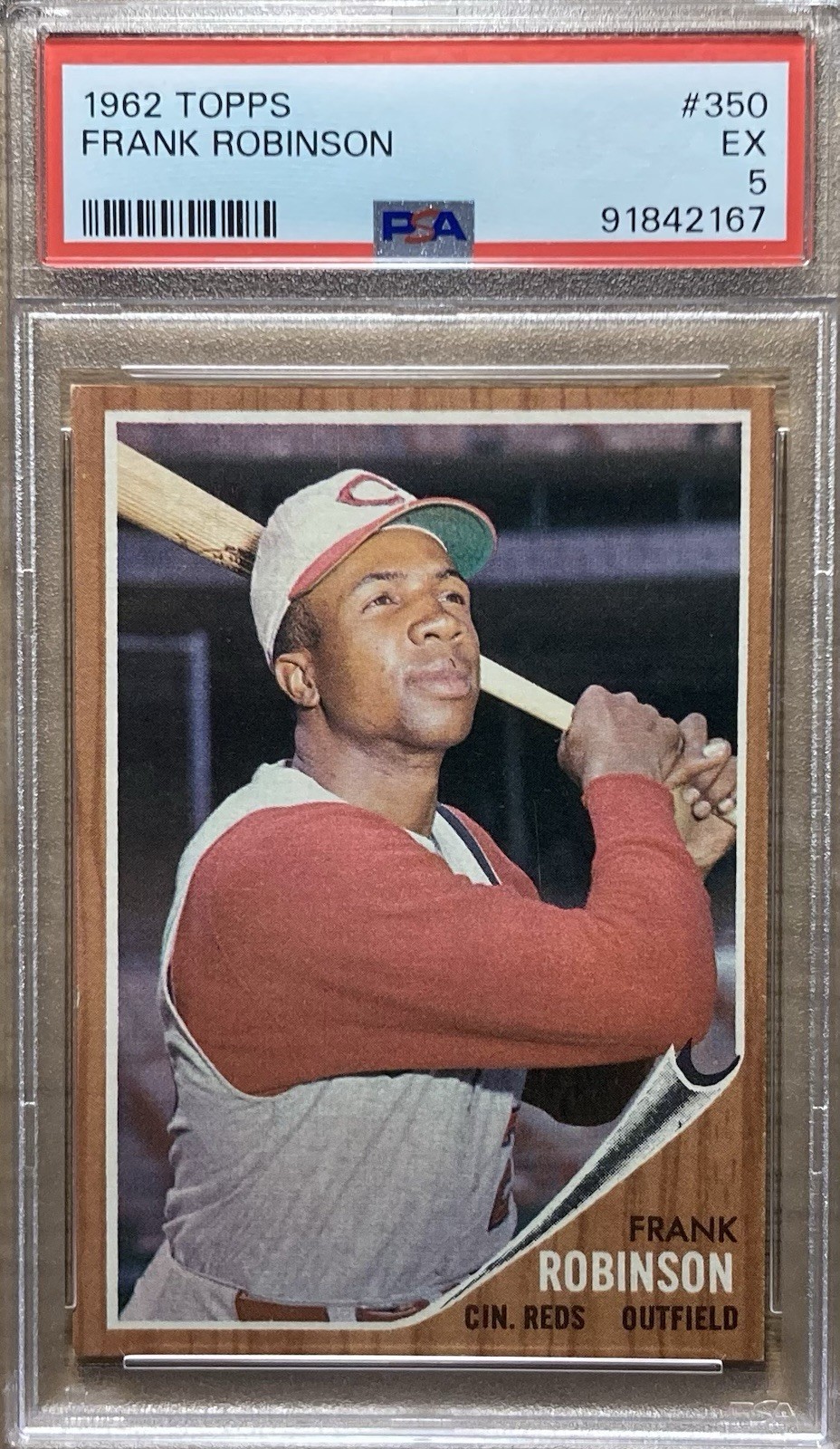 1962 Topps Frank Robinson #350 PSA 5