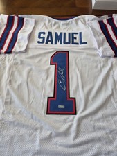 Curtis Samuel Buffalo Bills Autographed COA Custom Football Jersey