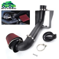 Cold Air Intake System + Heat Shield + RED Filter For 09-10 Ford F150 5.4L V8