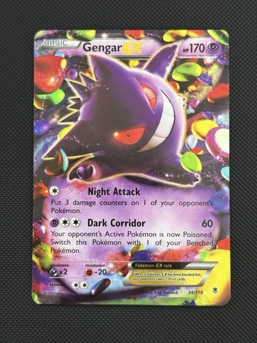 Gengar EX 34/119 XY - Phantom Forces Holo
