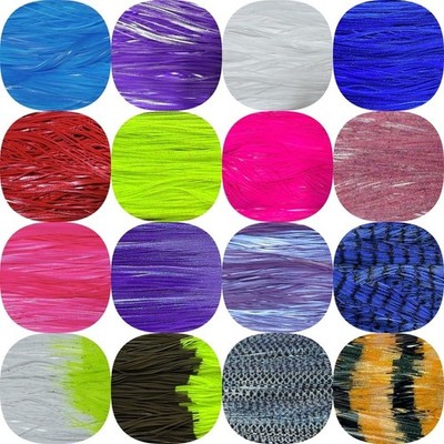 10 Count - Silicone Tabs to Make Jig Skirts - 170+ Colors Available