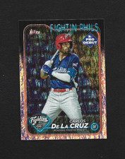 2024 Topps Pro Debut Carlos De La Cruz PD-51 Sparkle Foil 101/175 Phillies